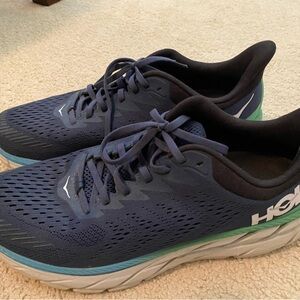 Hoka ONE ONE Clifton 7 mens running shoes.